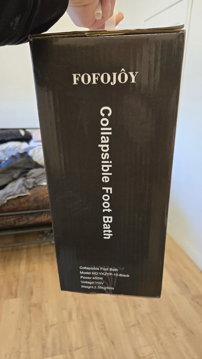 FOFOJÔY Collapsible Foot Bath - Black - photo 2