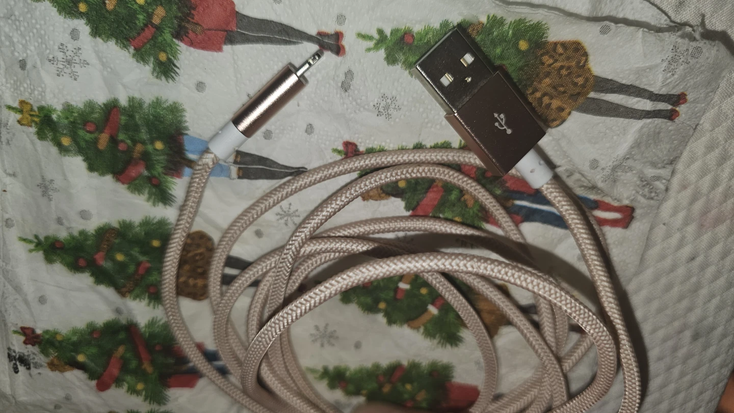 USB to lightning- Rose Gold