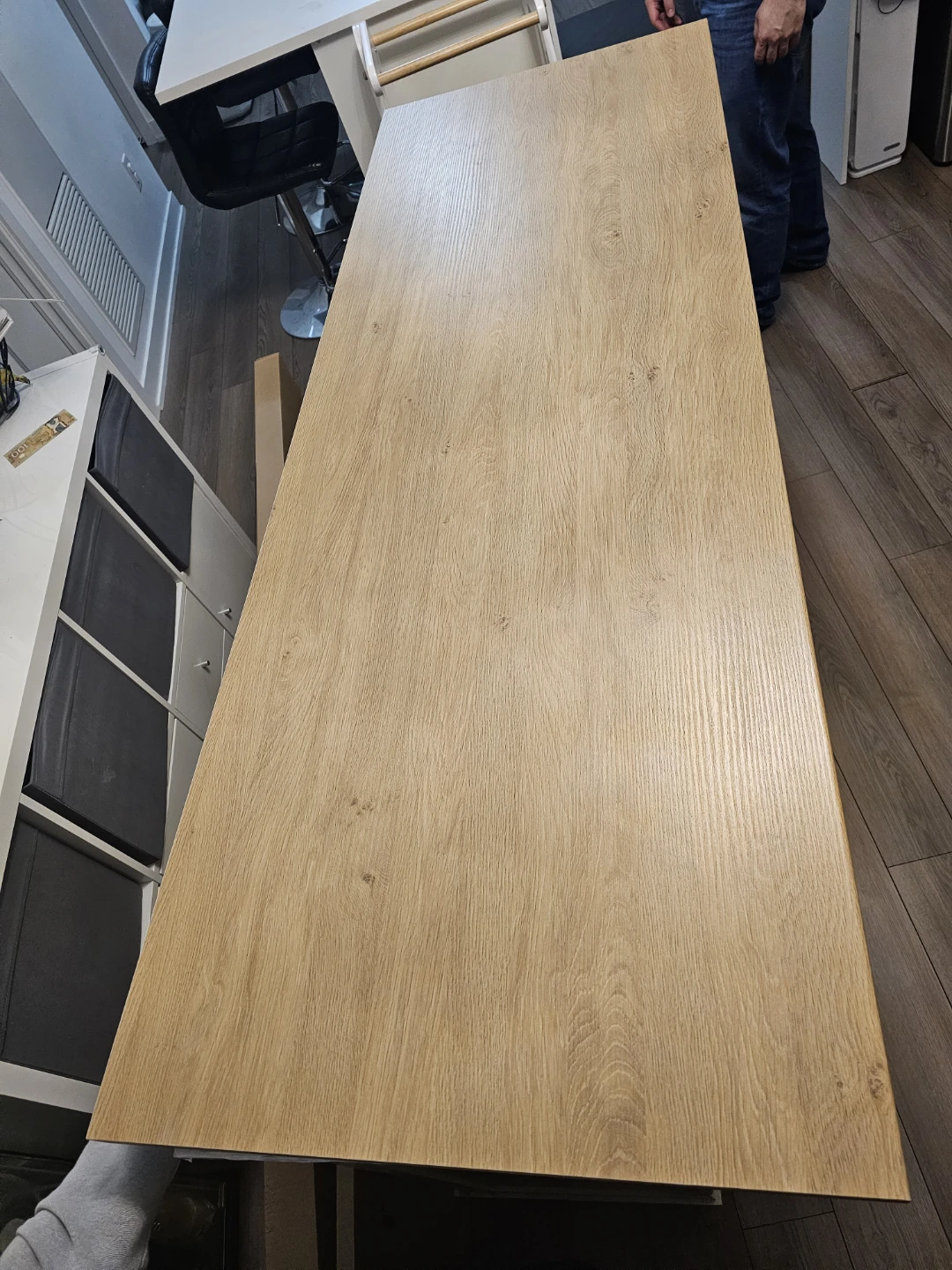 Brand New IKEA LINNMON Table Top - Wood Grain - photo 2