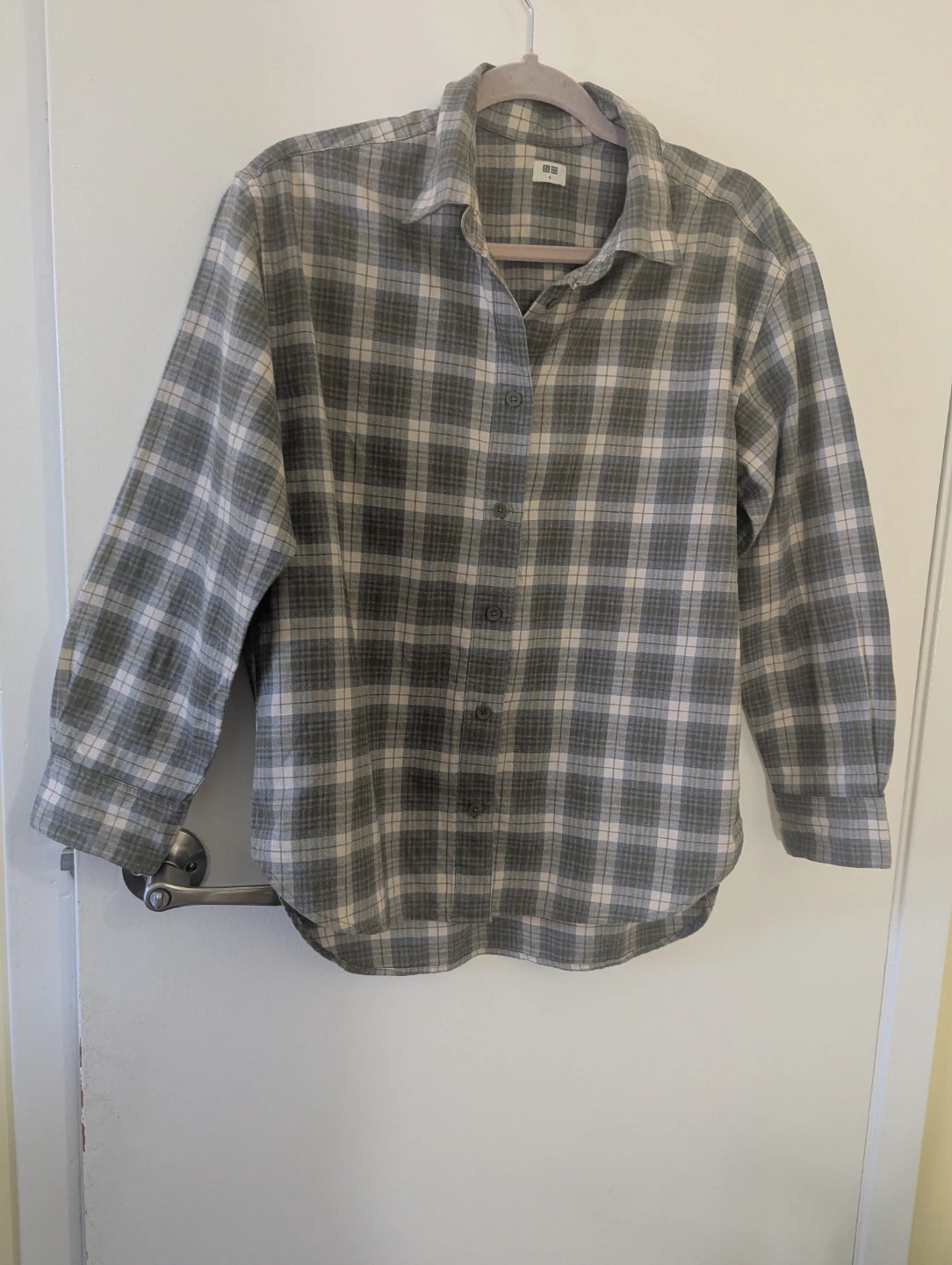 Uniqlo Plaid Flannel Shirt Size S - photo 2