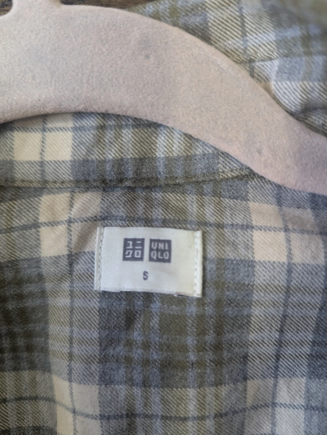 Uniqlo Plaid Flannel Shirt Size S - photo 4