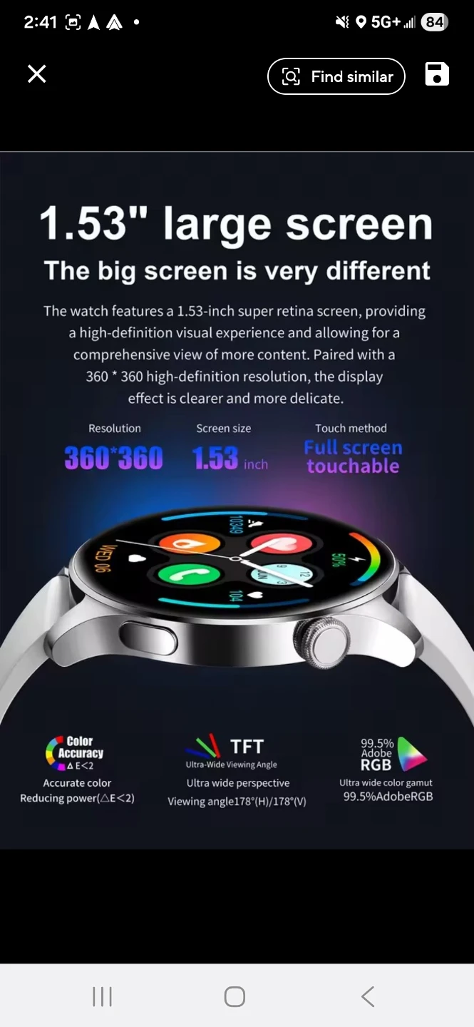 Smart Watch-for s24Ultra,s23,s22,s21,s20,note20 - photo 3