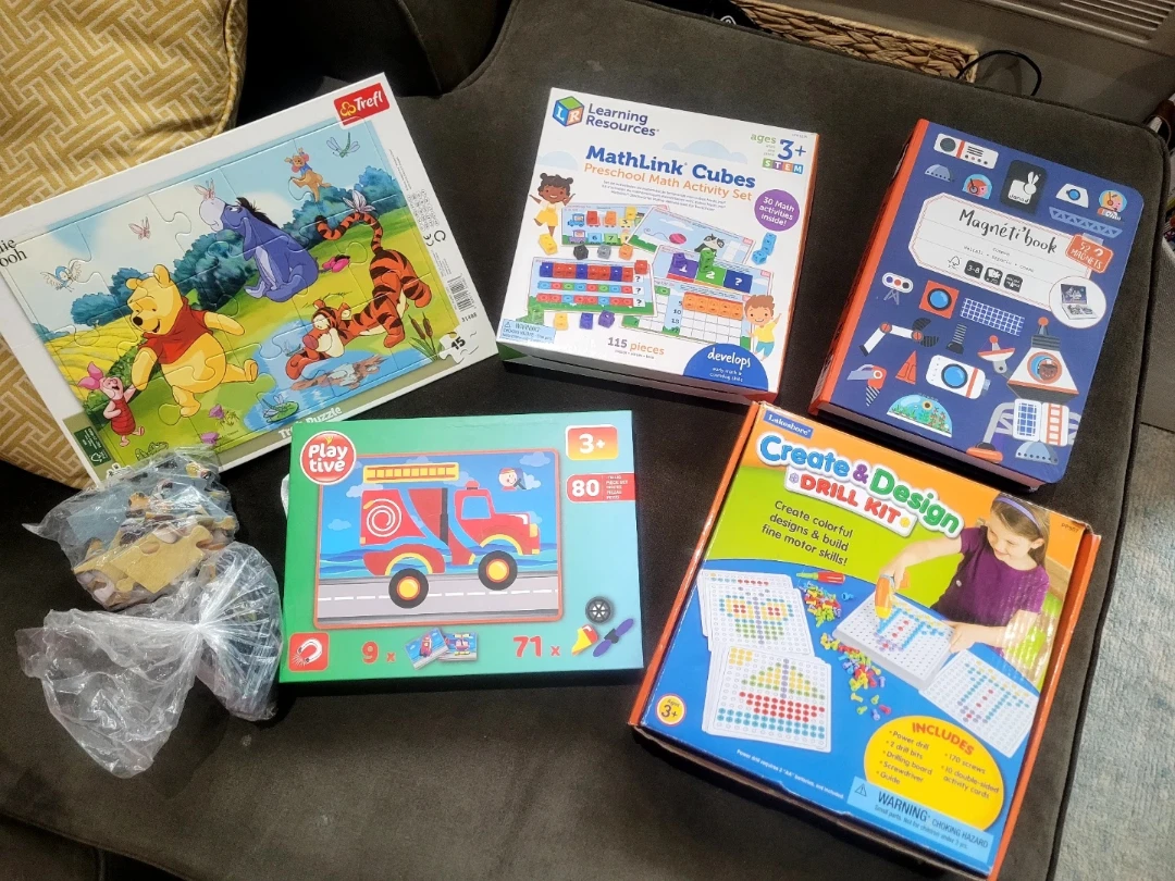Kids Puzzles & Activity Sets (Ages 3+)