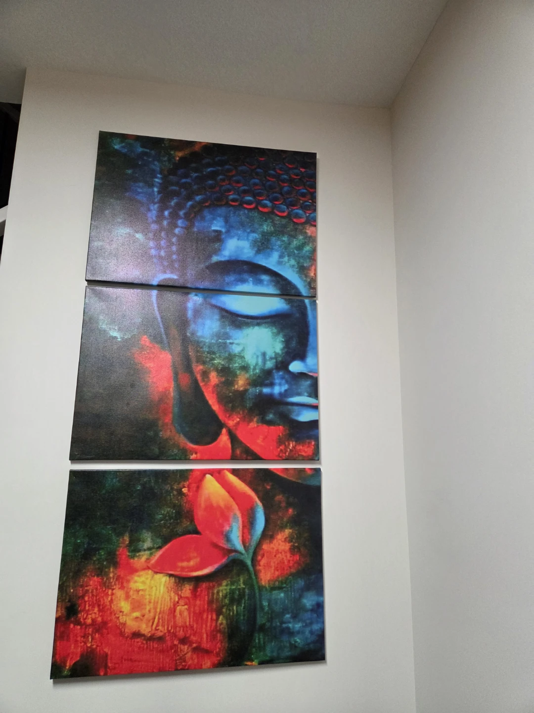 Buddha Canvas Wall Art (3 panels) - photo 2