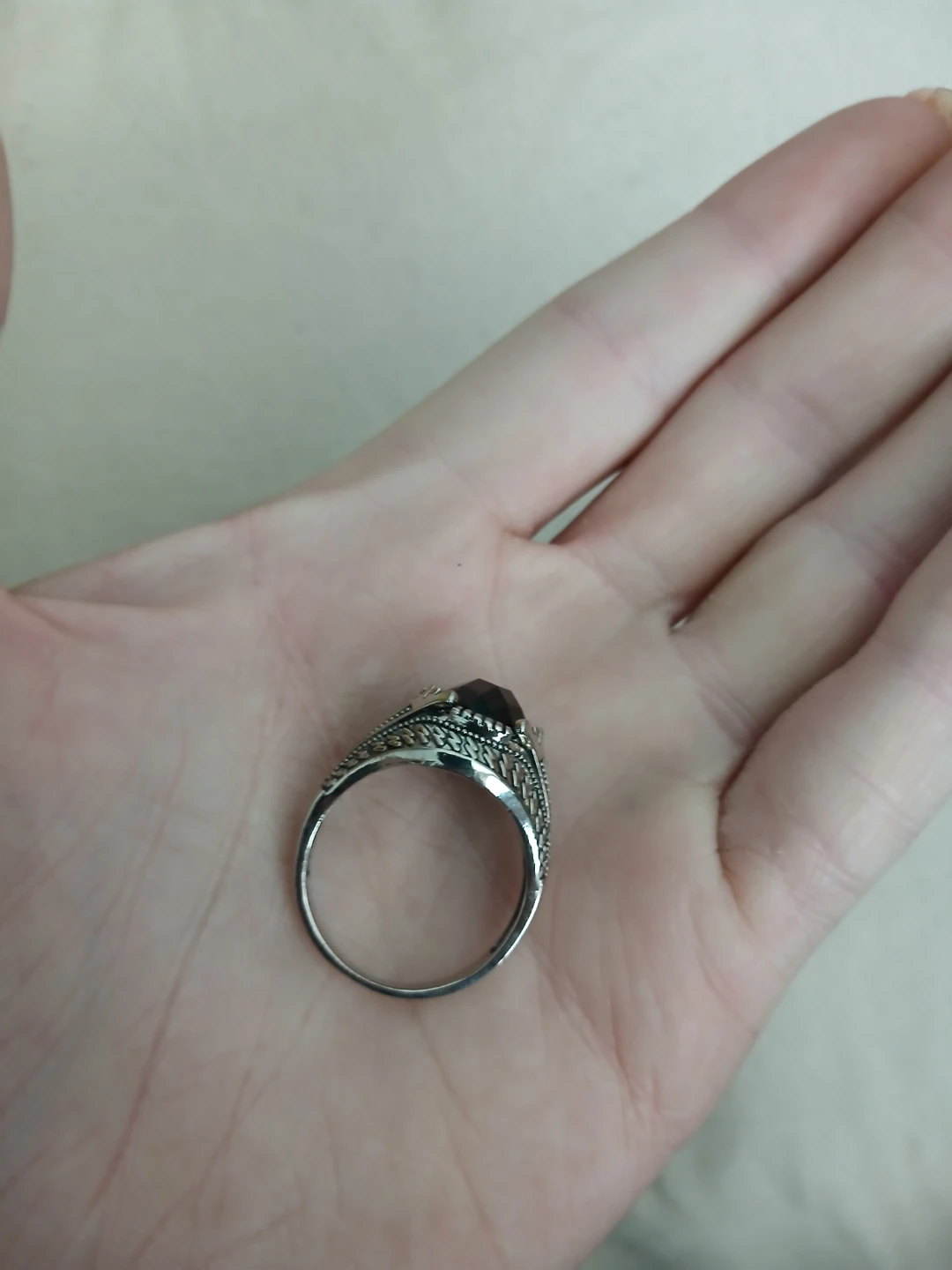 925 Silver And Black 5A Zirconia Ring - photo 3
