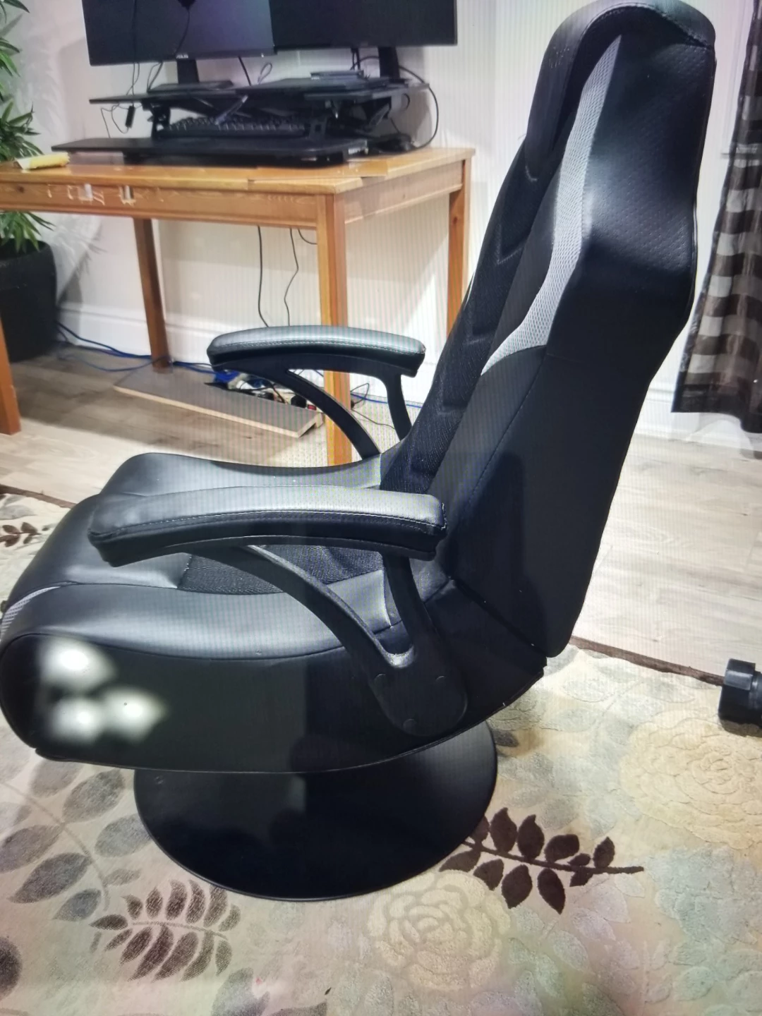 X Rocker Gaming Chair - Black - photo 3