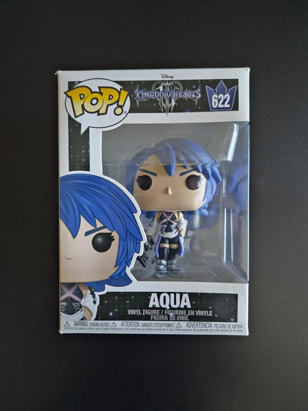 Read Bio | #622 Aqua (Kingdom Hearts) Funko Pop