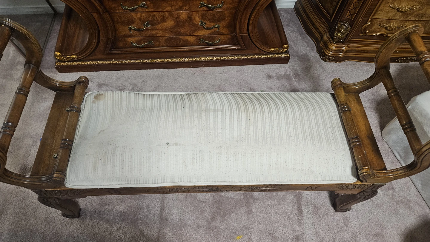Vintage Style Wooden Bench - photo 4