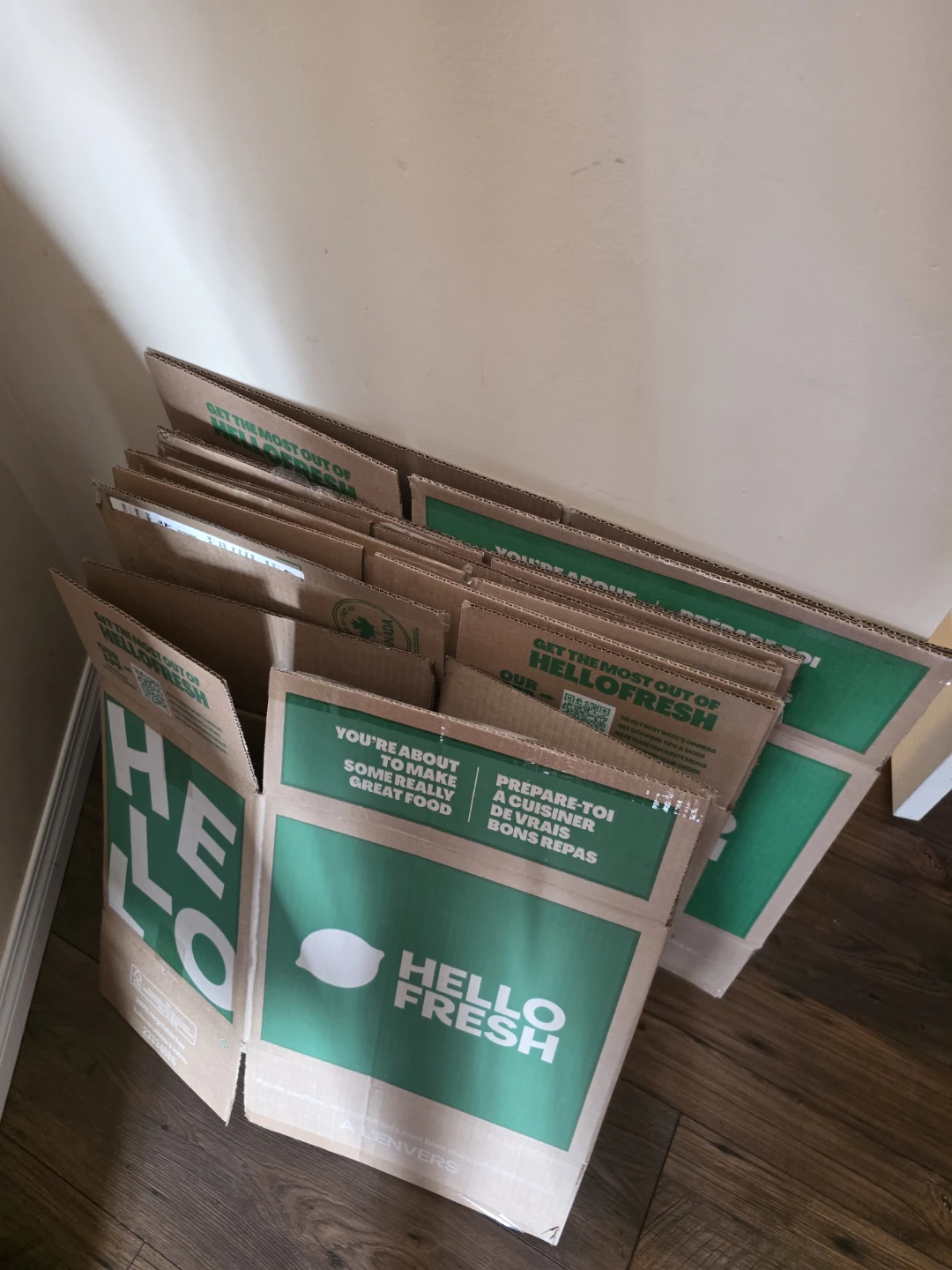 HelloFresh Boxes - Great for Moving!