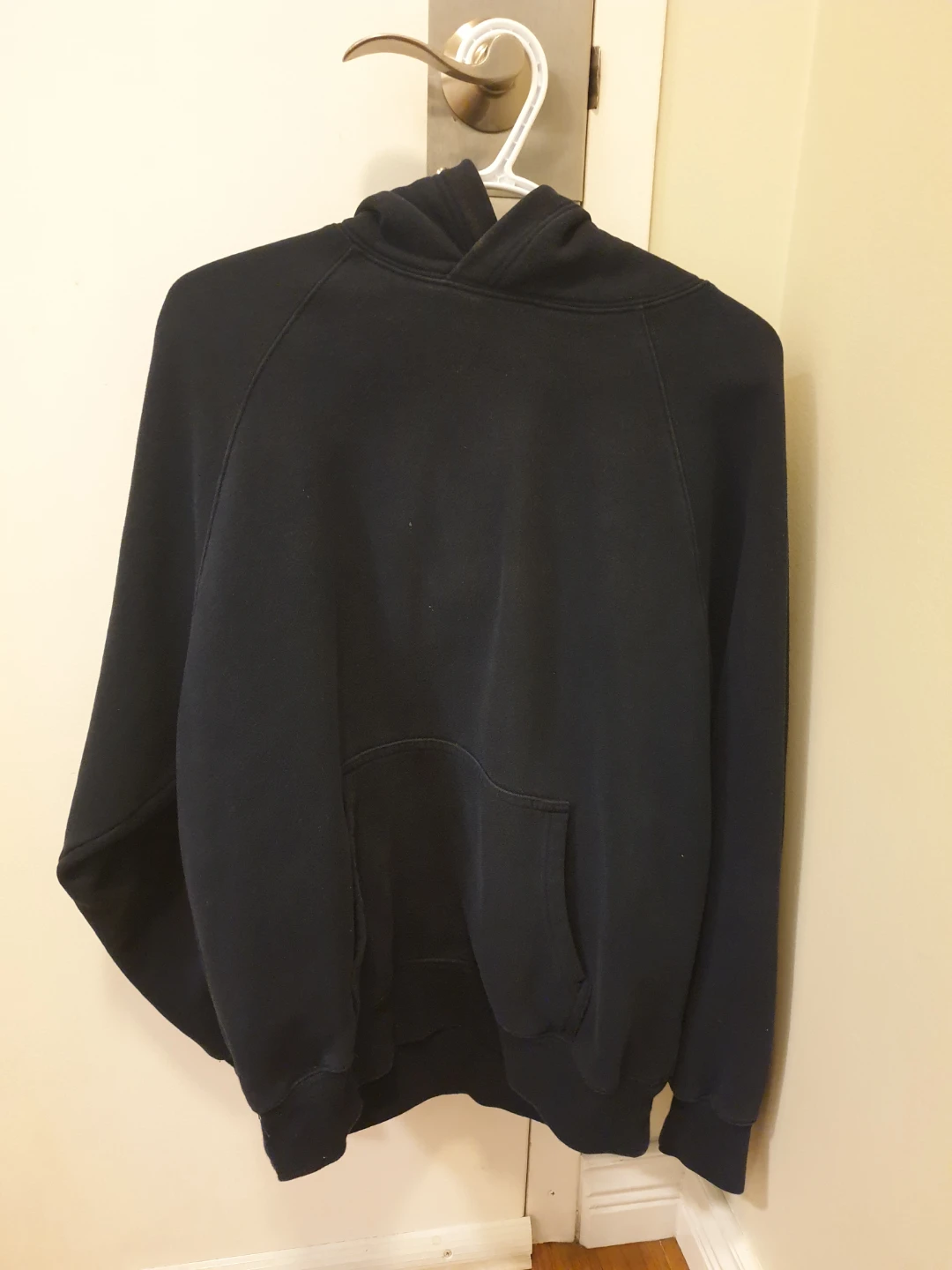 Aritzia Cozy Sweatfleece Mega Raglan Hoodie - Navy - photo 2