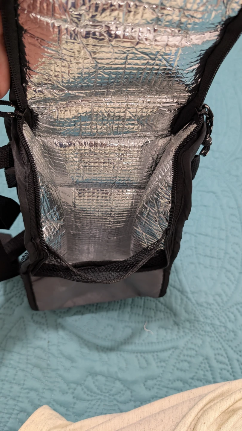 YMCA Insulated Lunch Bag & Black Gloves and 3 belts - photo 5