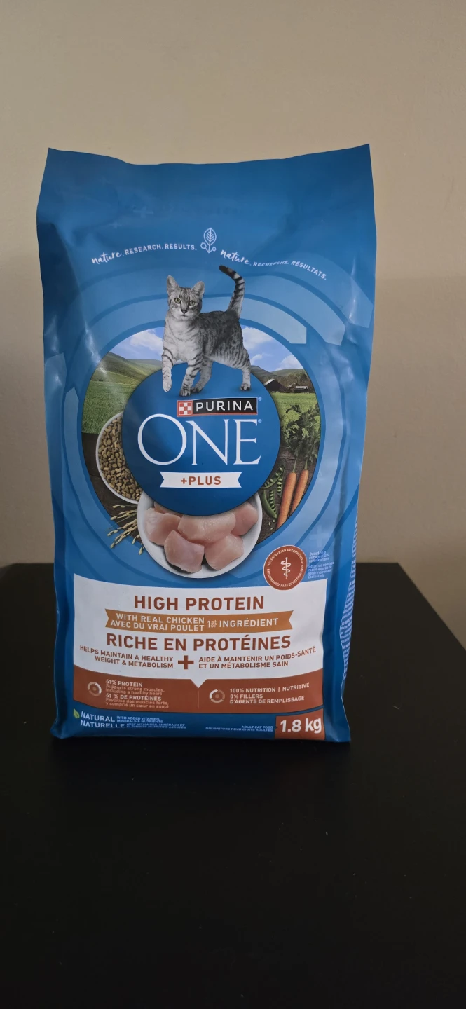 Purina ONE +Plus High Protein Cat Food 1.8 kg