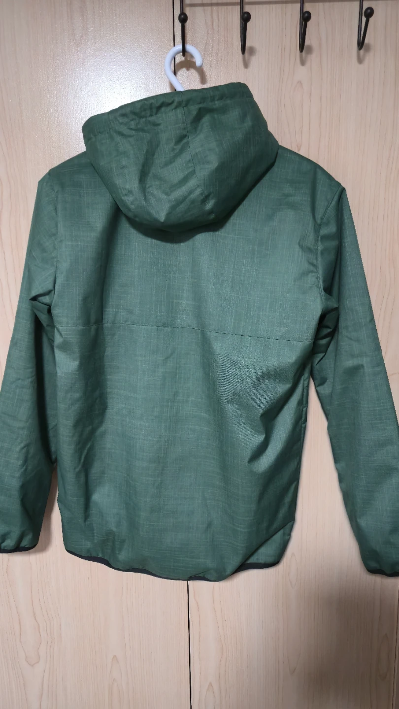 Nike Waterproof Green Hooded Jacket (Size M) - photo 2