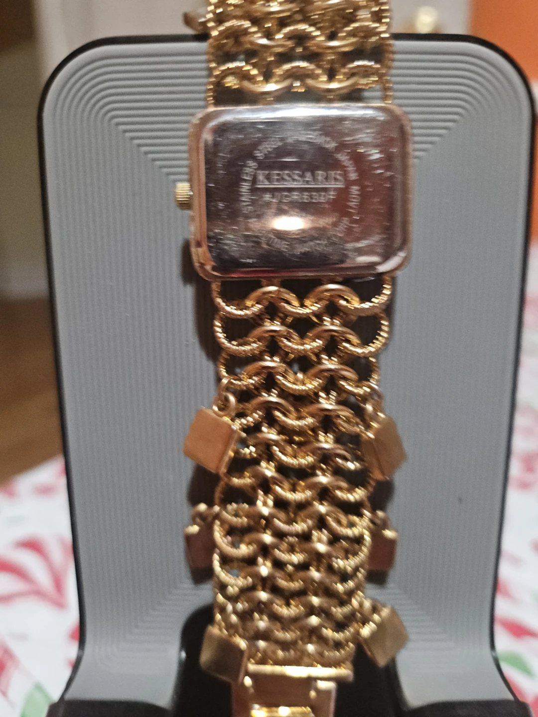 Kessaris Gold Tone Quartz Watch - photo 4