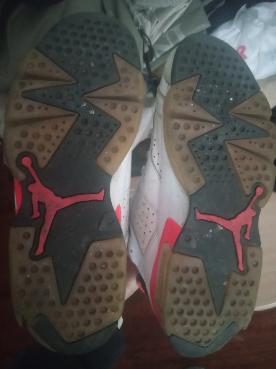Jordan 6 Retro White/Infrared - photo 2
