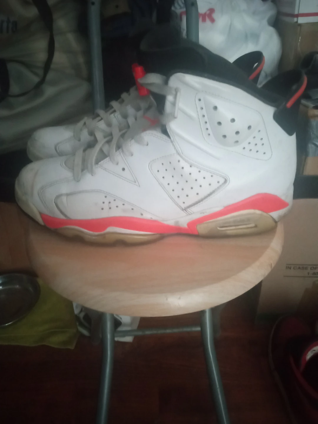 Jordan 6 Retro White/Infrared - photo 4