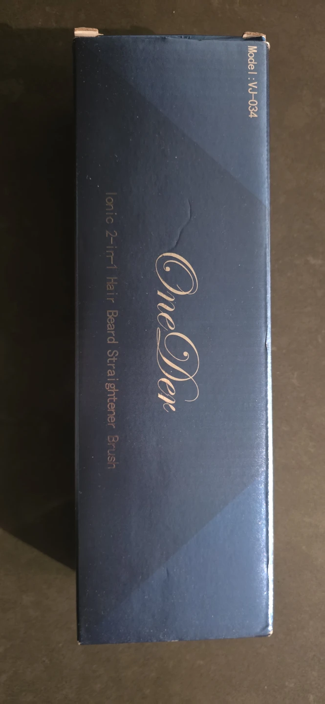 OneDer Ionic 2-in-1 Hair & Beard Straightener Brush 🏆 - photo 2