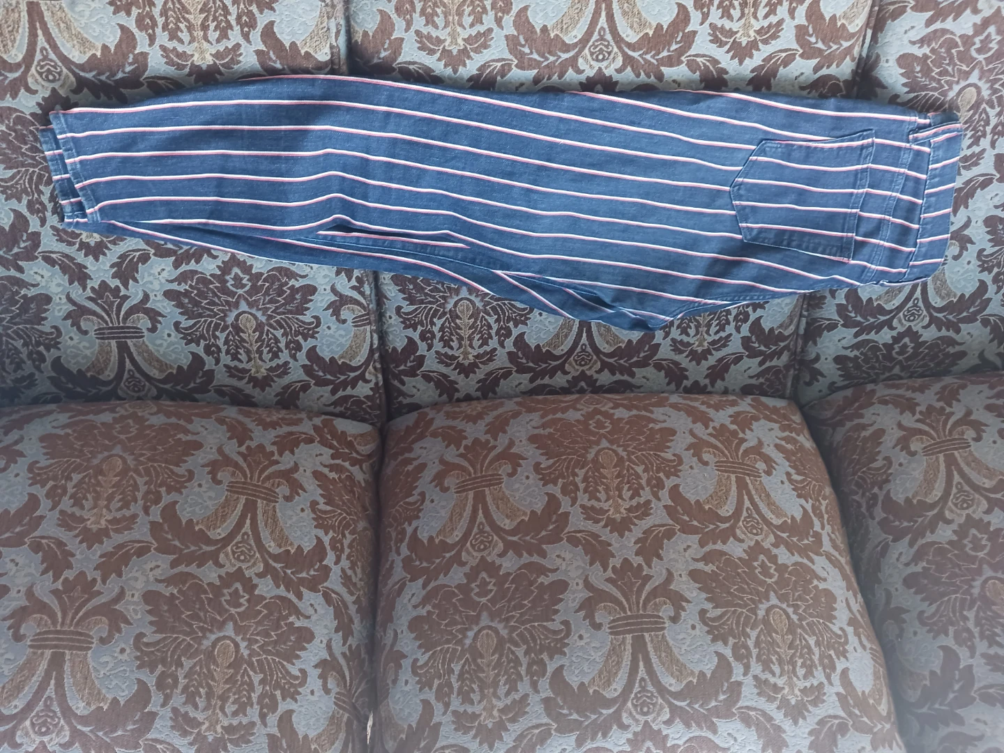 Tommy Hilfiger Striped Denim Jeans - photo 2