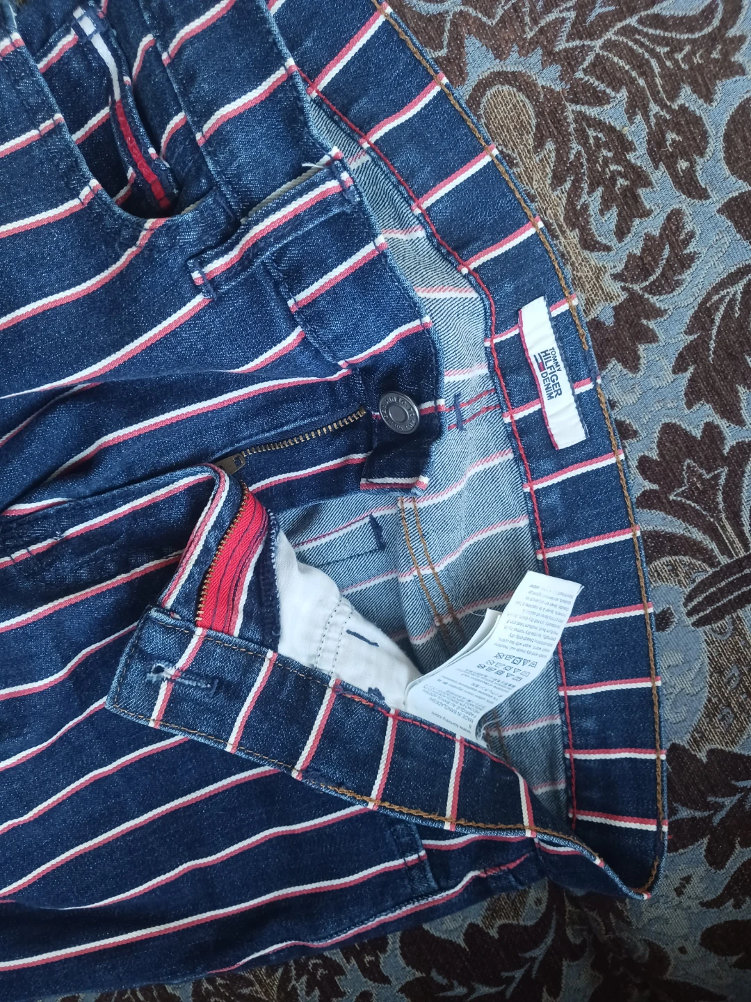 Tommy Hilfiger Striped Denim Jeans - photo 3