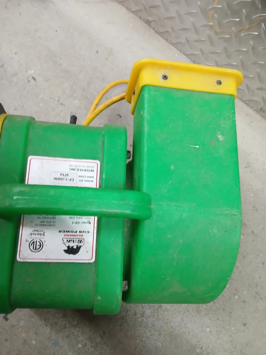 DRI-EAZ Cub Power CP-1 Air Mover Blower Fan - photo 2