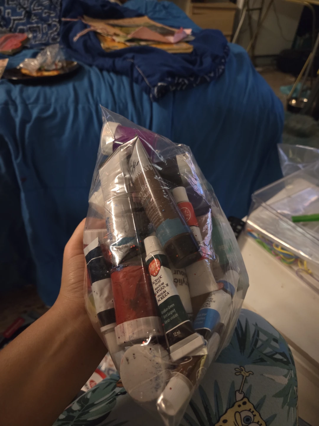 Acrylic Paint Tubes - Assorted Colours