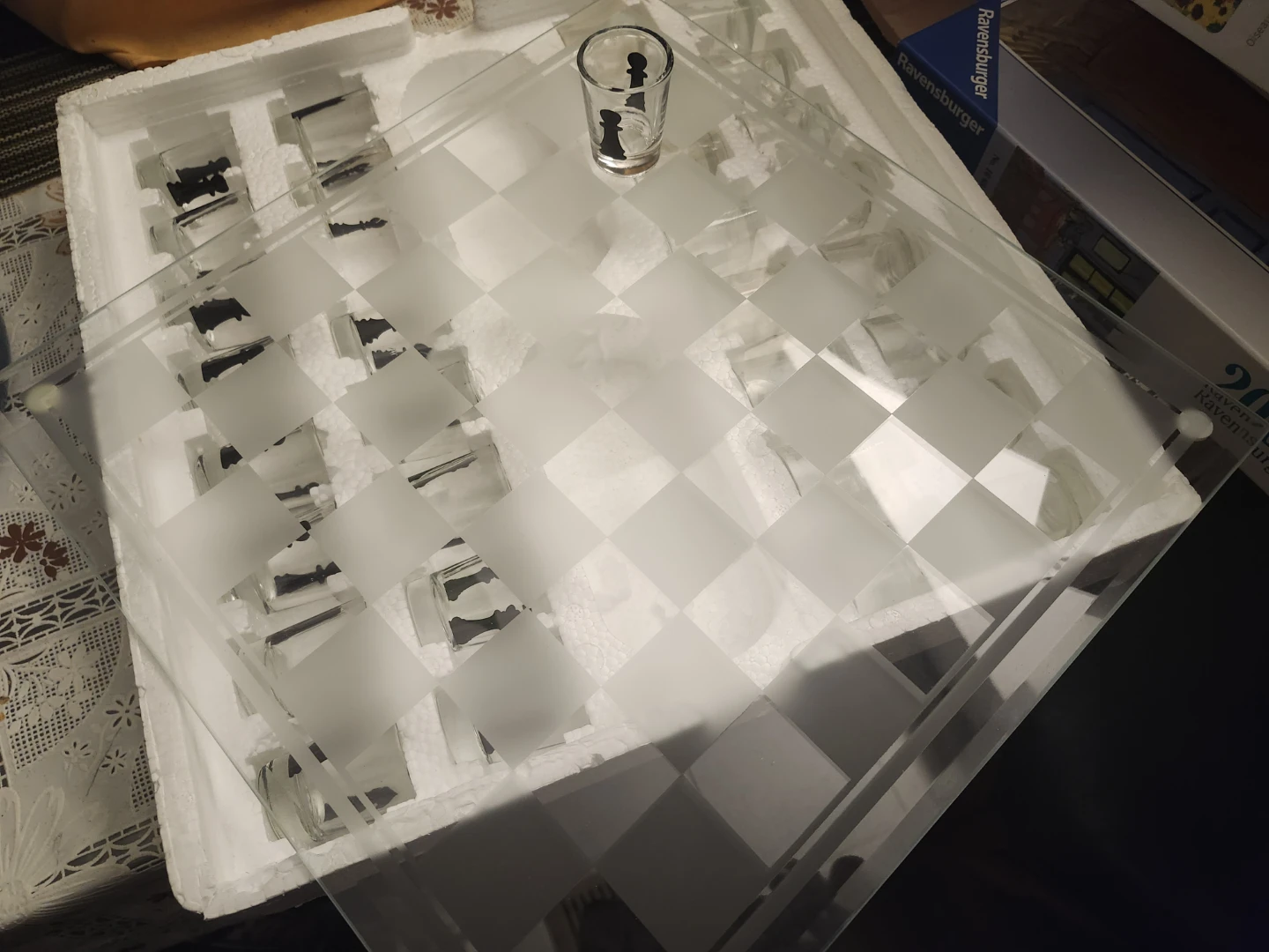 Shot Glass Chess Set - Classic Game with a Modern Twist - photo 3