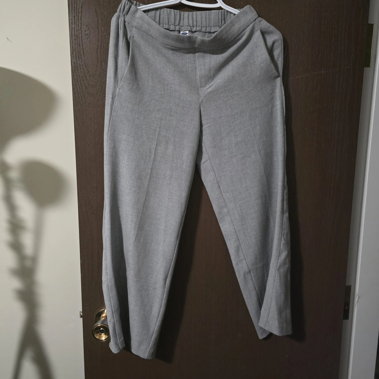 High-Waisted Dynamic Fleece Wide-Leg Pants