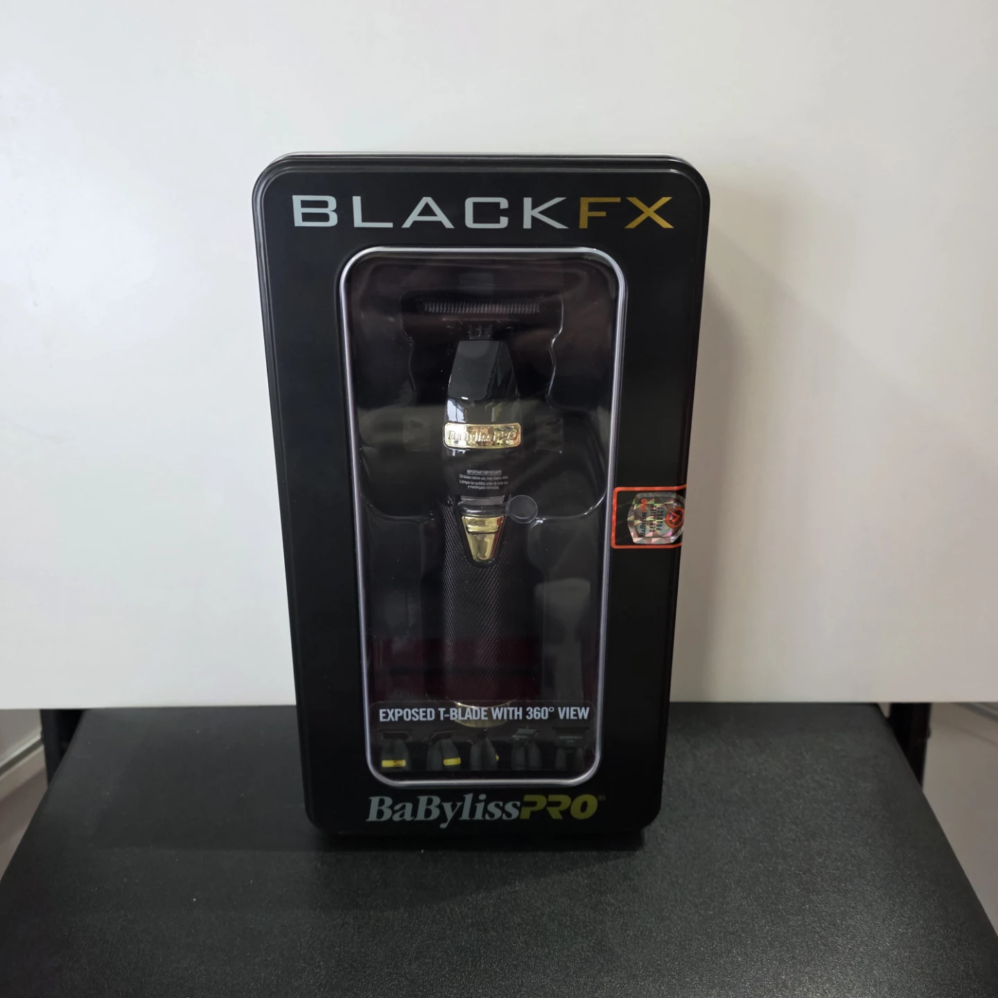 BaBylissPRO BLACKFX Metal Lithium Cordless Trimmer FX787BN