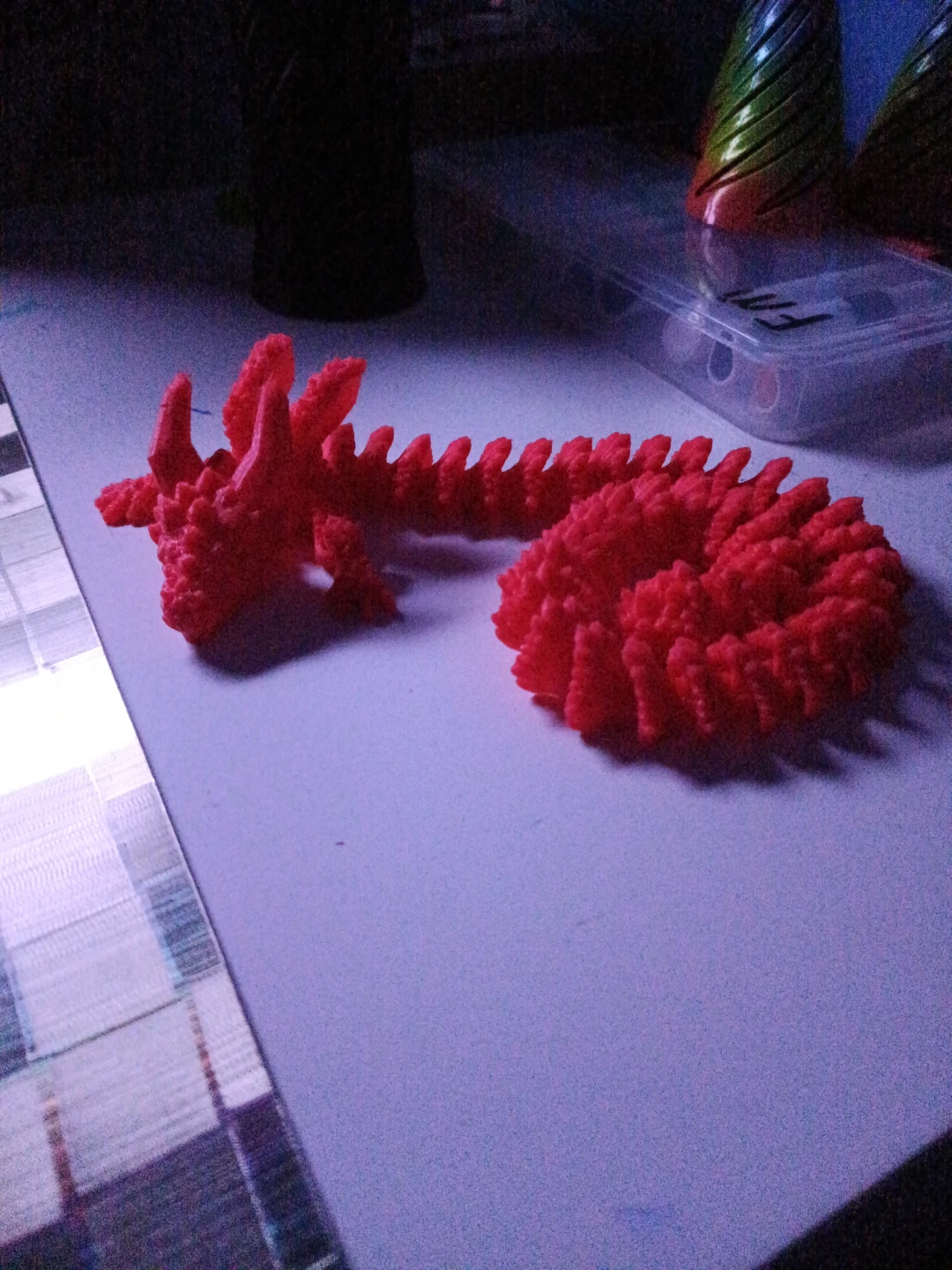 Red Articulated Dragon