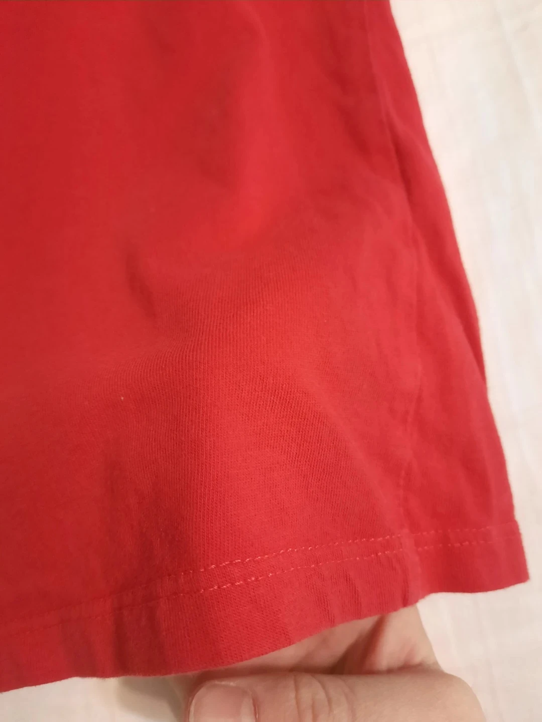 Red Long Sleeve T-Shirt "Love Is The Answer" - photo 3