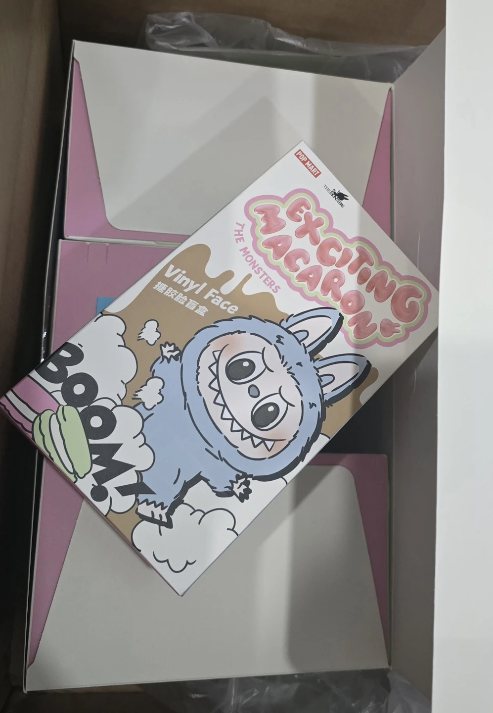 Pop Mart The Monsters Exciting Macaron Vinyl Face Blind Box - photo 2