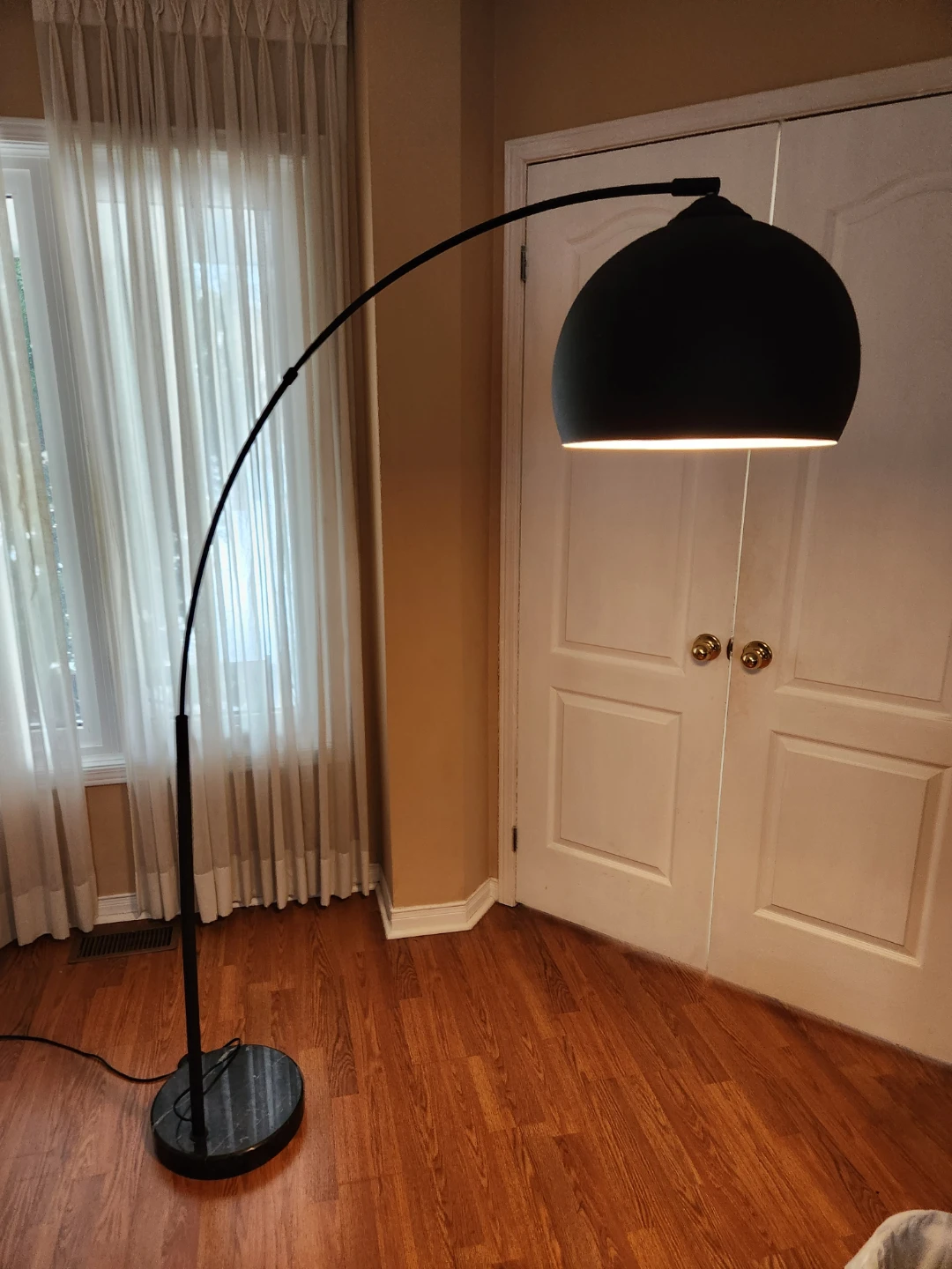 Black Arc Floor Lamp - photo 4