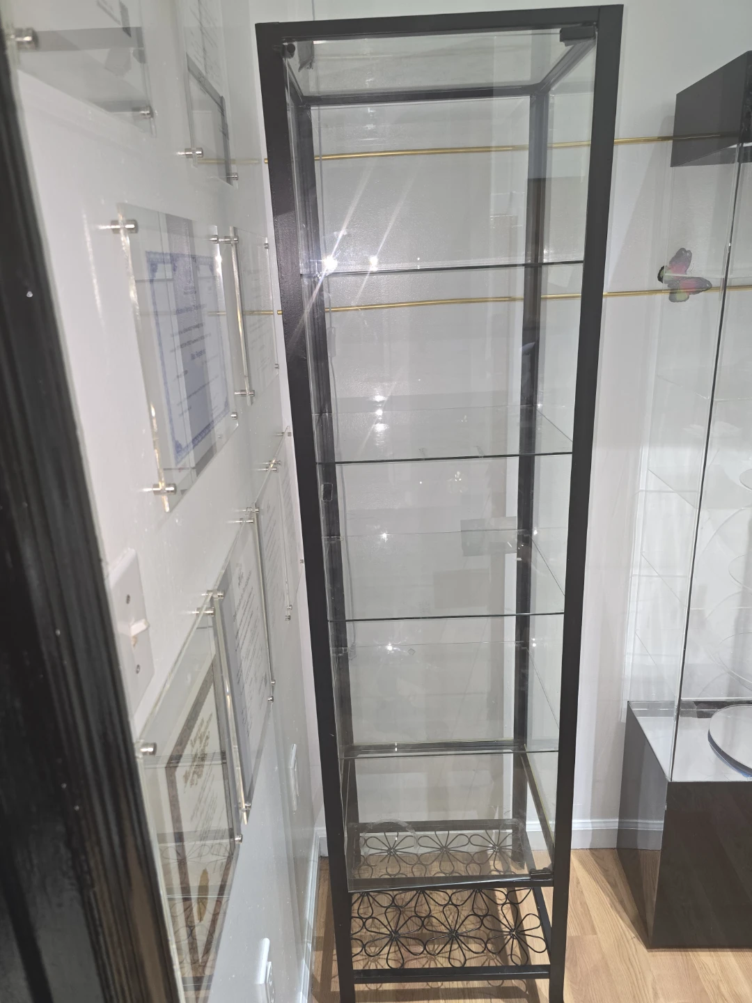 Tall Glass Display Cabinet - photo 3