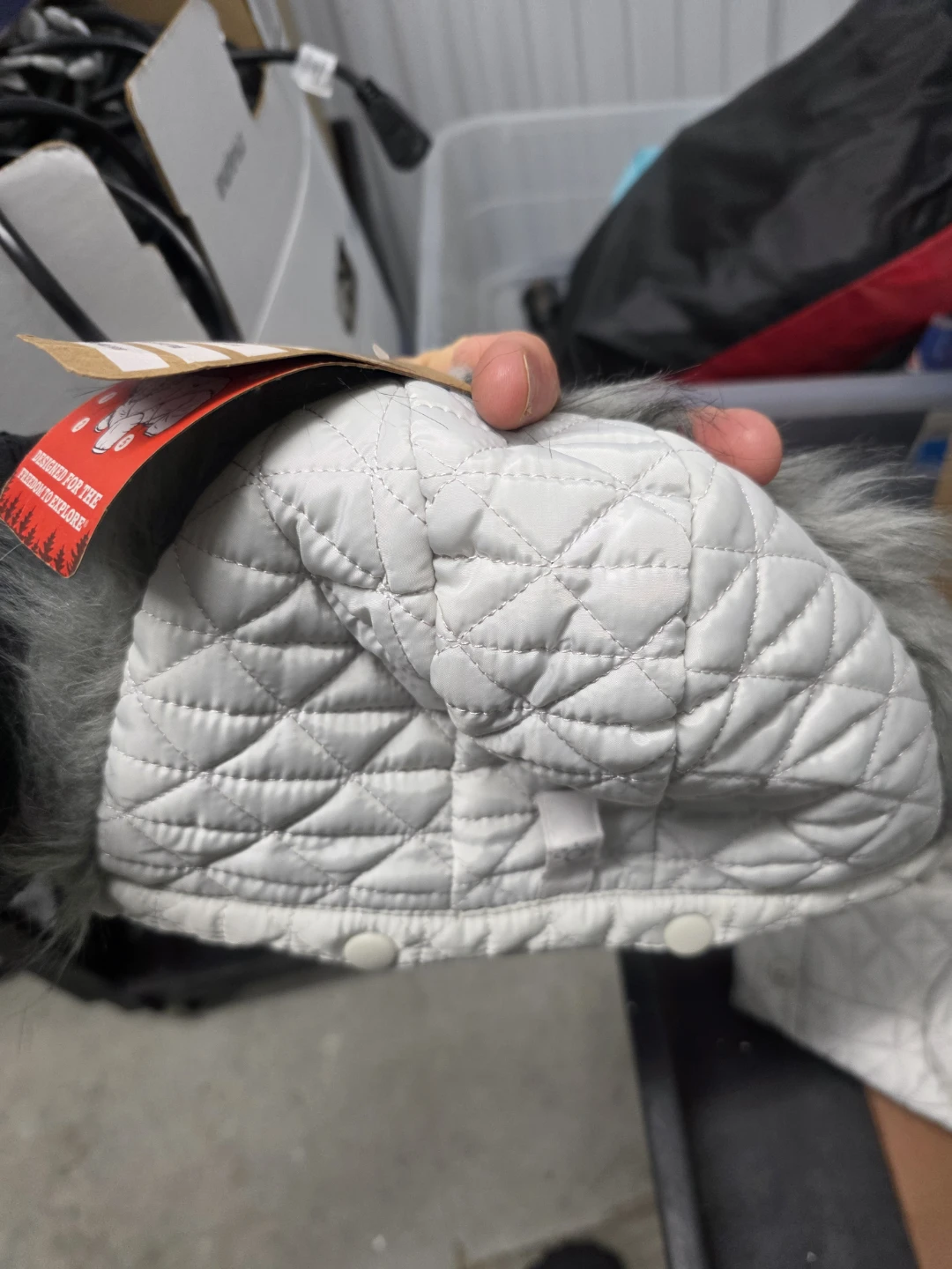 Arcadia small Dog Coat - Gray - photo 3