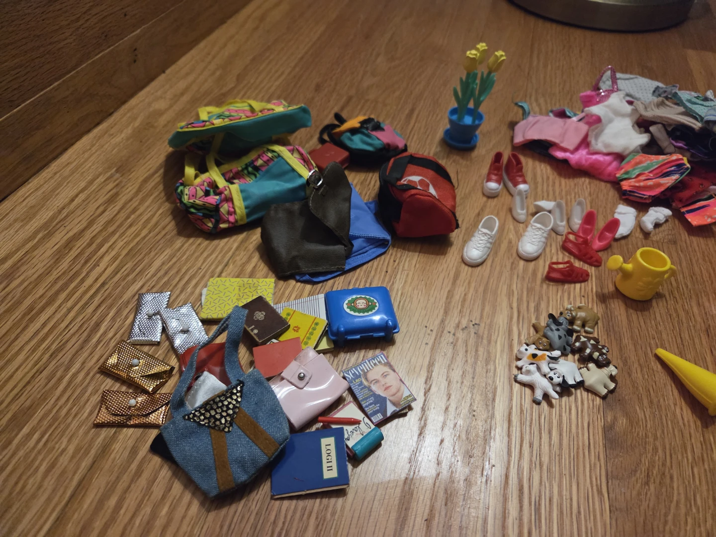 Doll Accessories Lot: Clothing, Shoes, Bags, and Food - photo 5