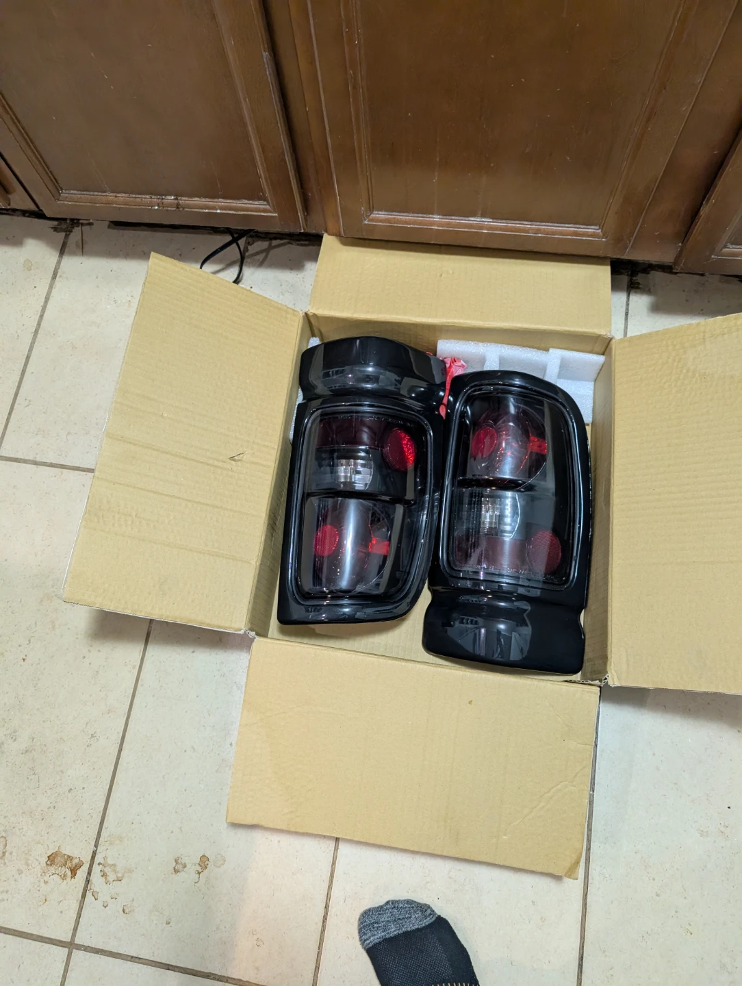 Brand new rear truck lights
