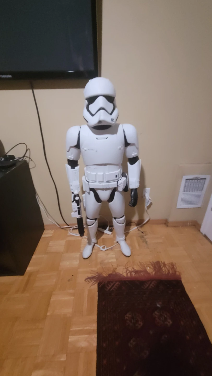Life-size Star Wars First Order Stormtrooper Prop