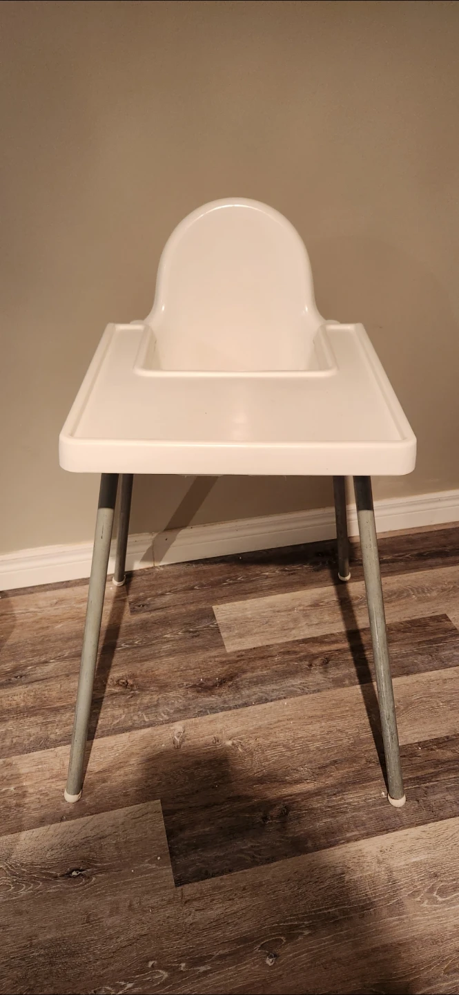 White Baby High Chair
