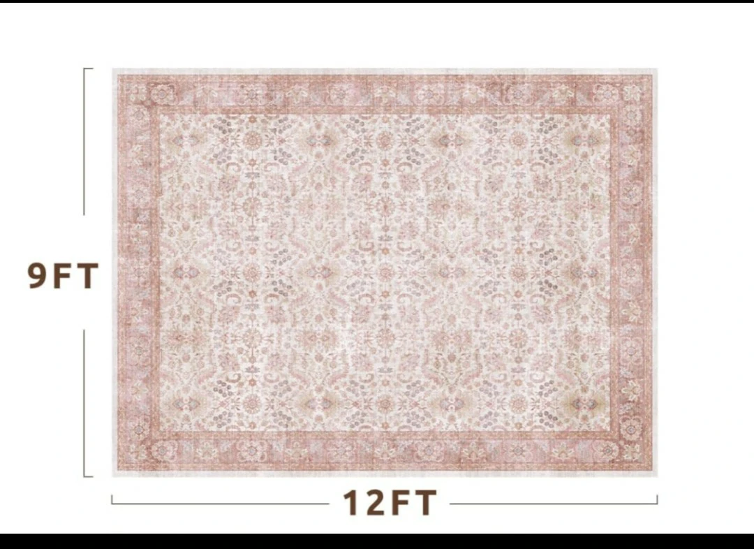 Big Blush Vintage 9x12 Rug - photo 2