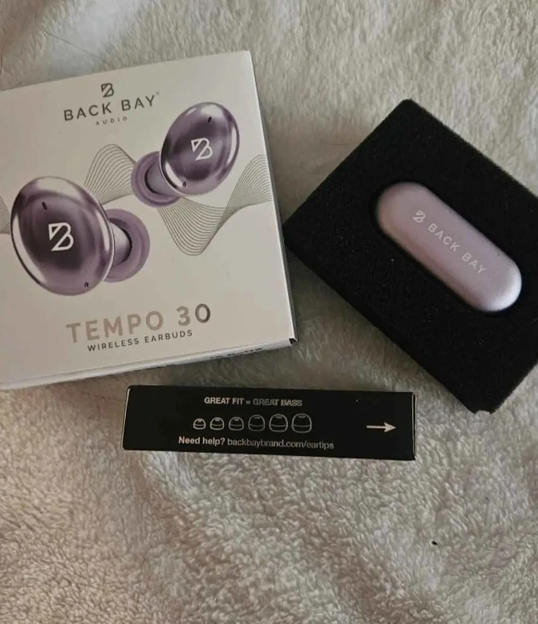 Back Bay Audio Tempo 30 Wireless Earbuds