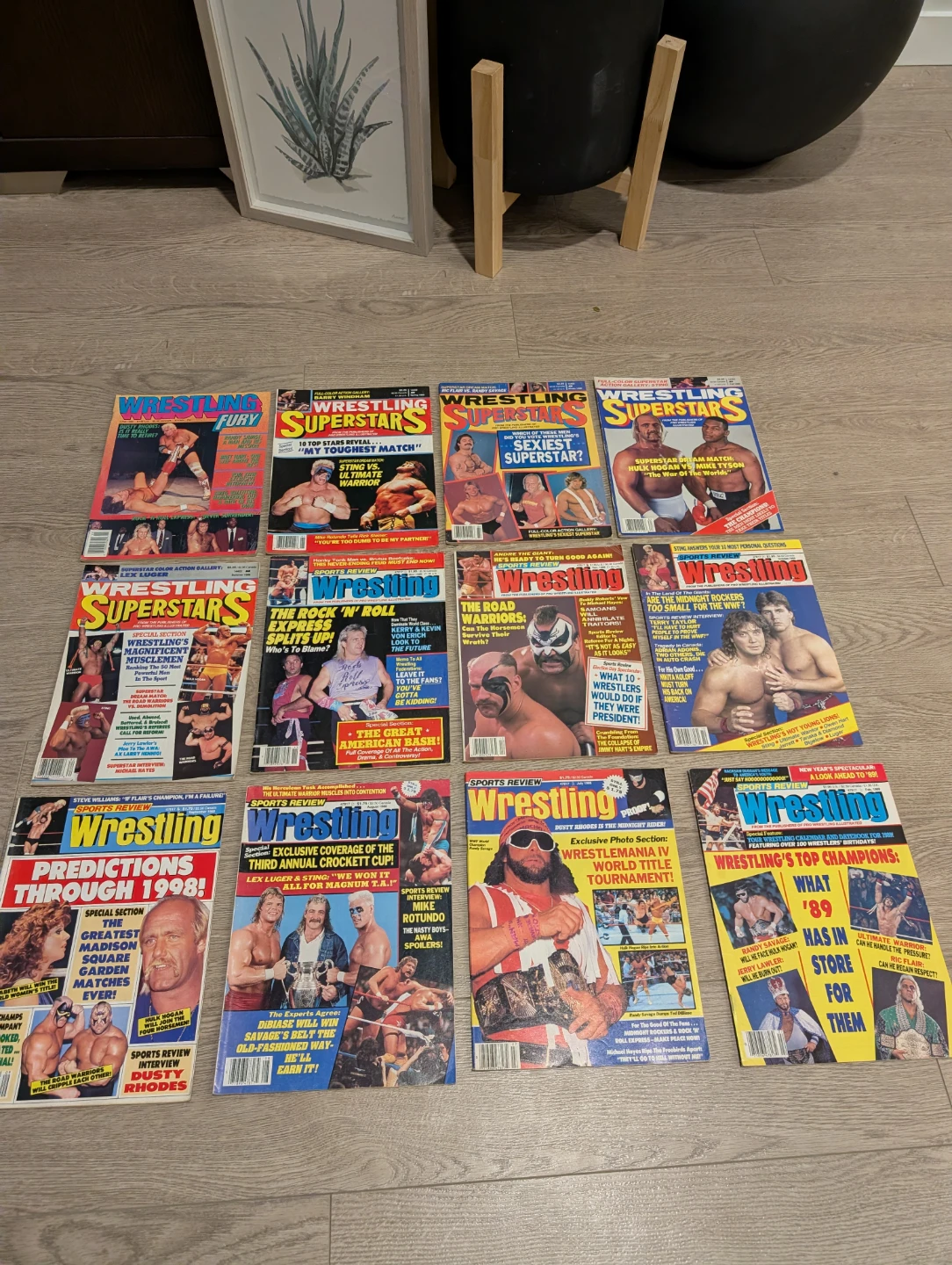 Vintage Wrestling Magazines Lot - photo 4