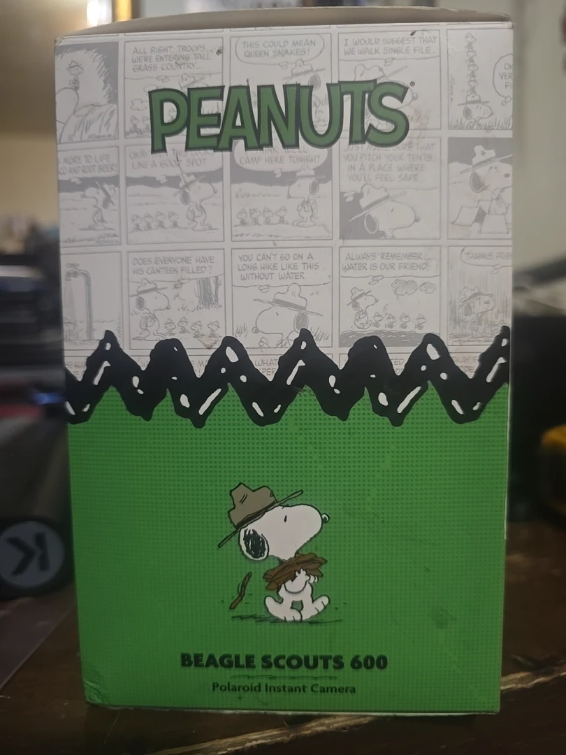 Vintage Polaroid Instant Camera Peanuts Beagle Scouts 600 - photo 5