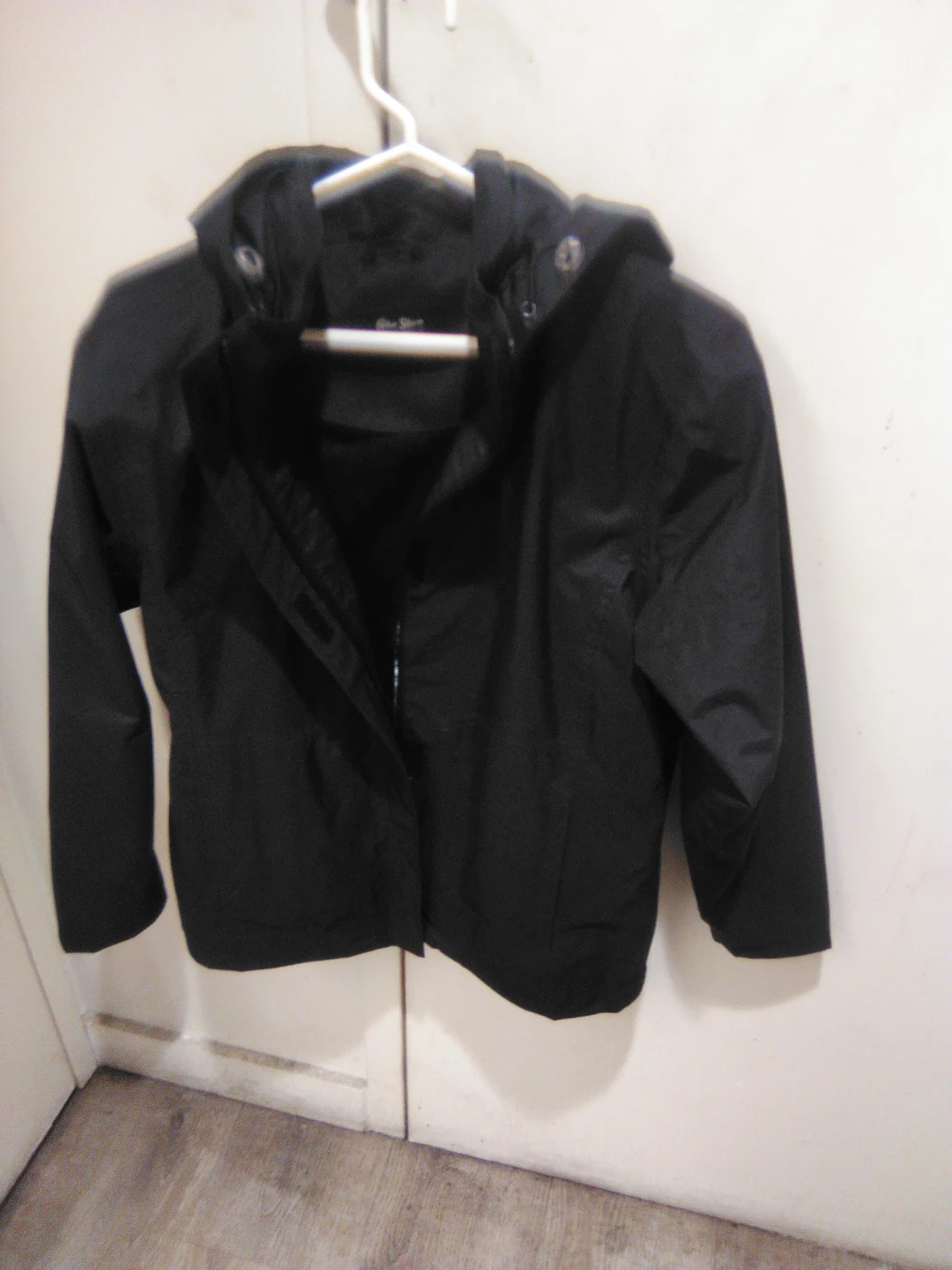 Black Hooded Jacket