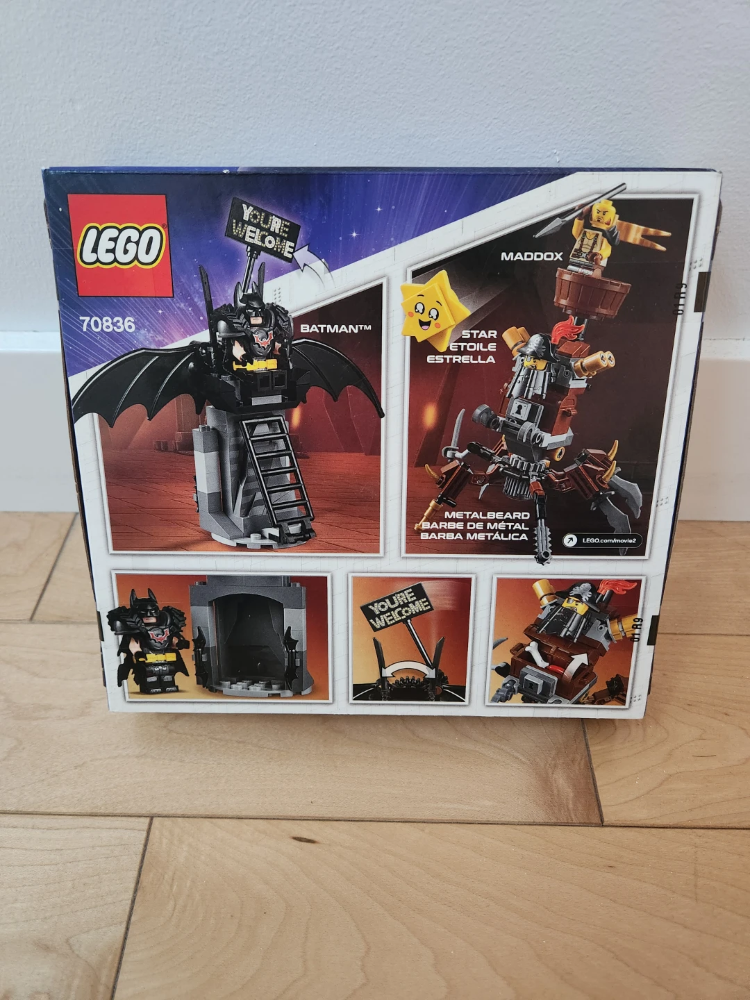 Brand New Lego Movie 2 Battle-Ready Batman & MetalBeard - photo 2