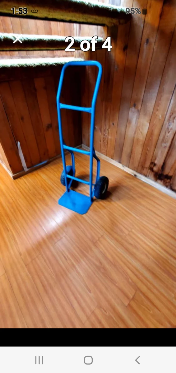 Blue Hand Truck Dolly