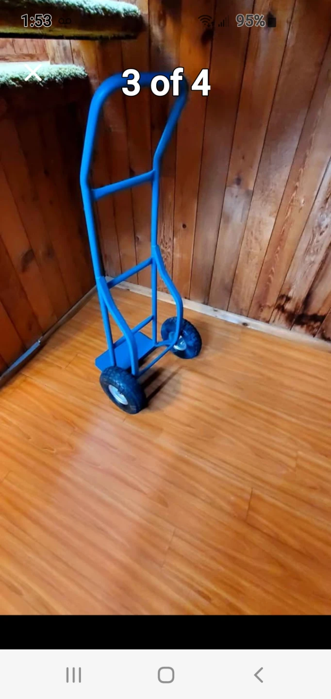 Blue Hand Truck Dolly - photo 2