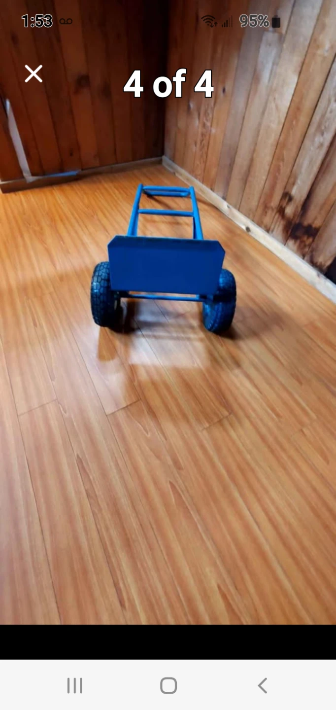 Blue Hand Truck Dolly - photo 3