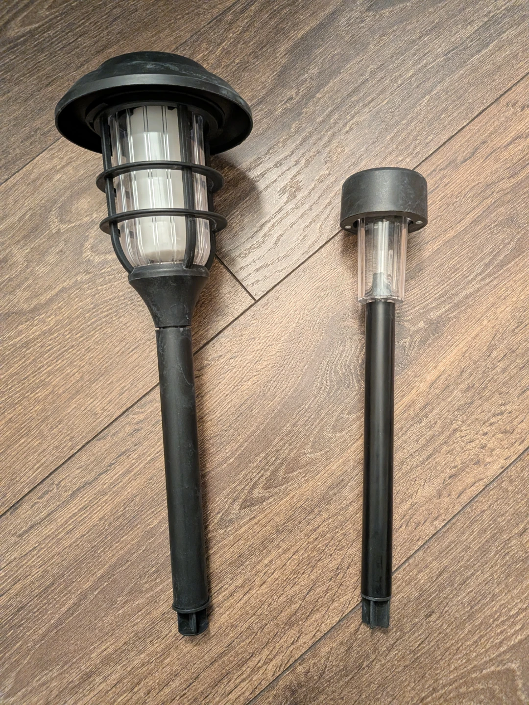 Solar Lights x 2 - Black (bought in Japan) Brand new