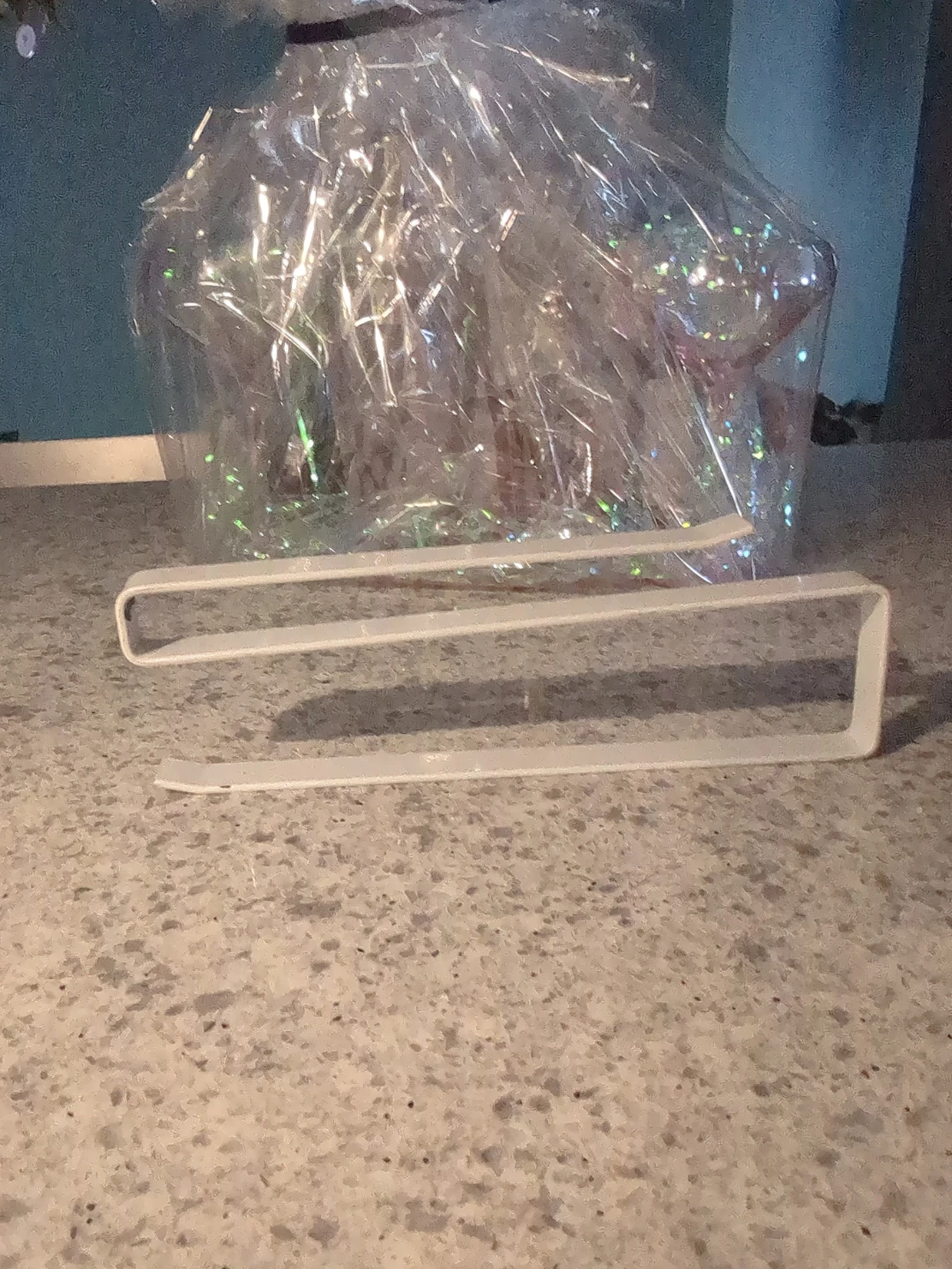 Cabinet paper towel holder