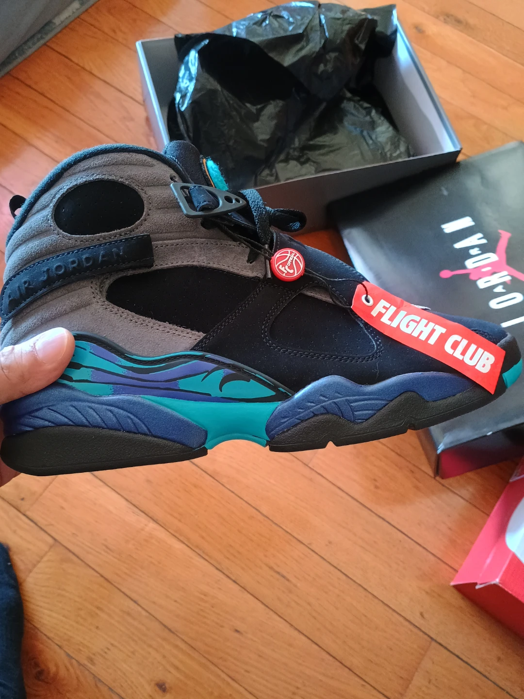 Air Jordan 8 Retro Aqua - photo 2